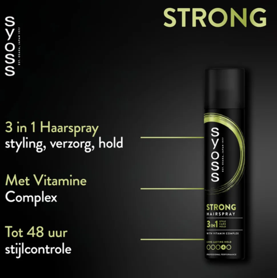Syoss Strong Hold Haarspray 300 ml