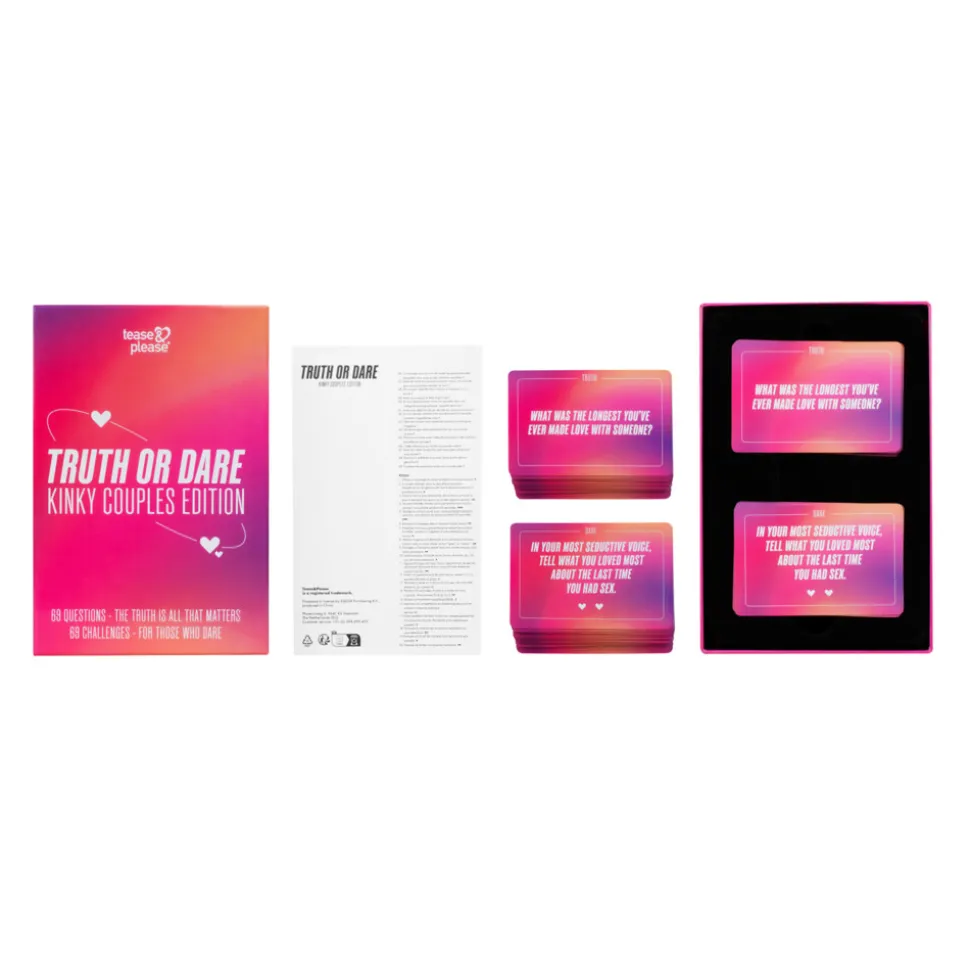 Tease & Please Truth or Dare Erotisch Spel Kinky Koppels Editie