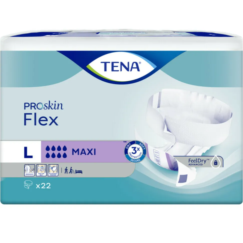 TENA Proskin Flex Maxi L 22 stuks