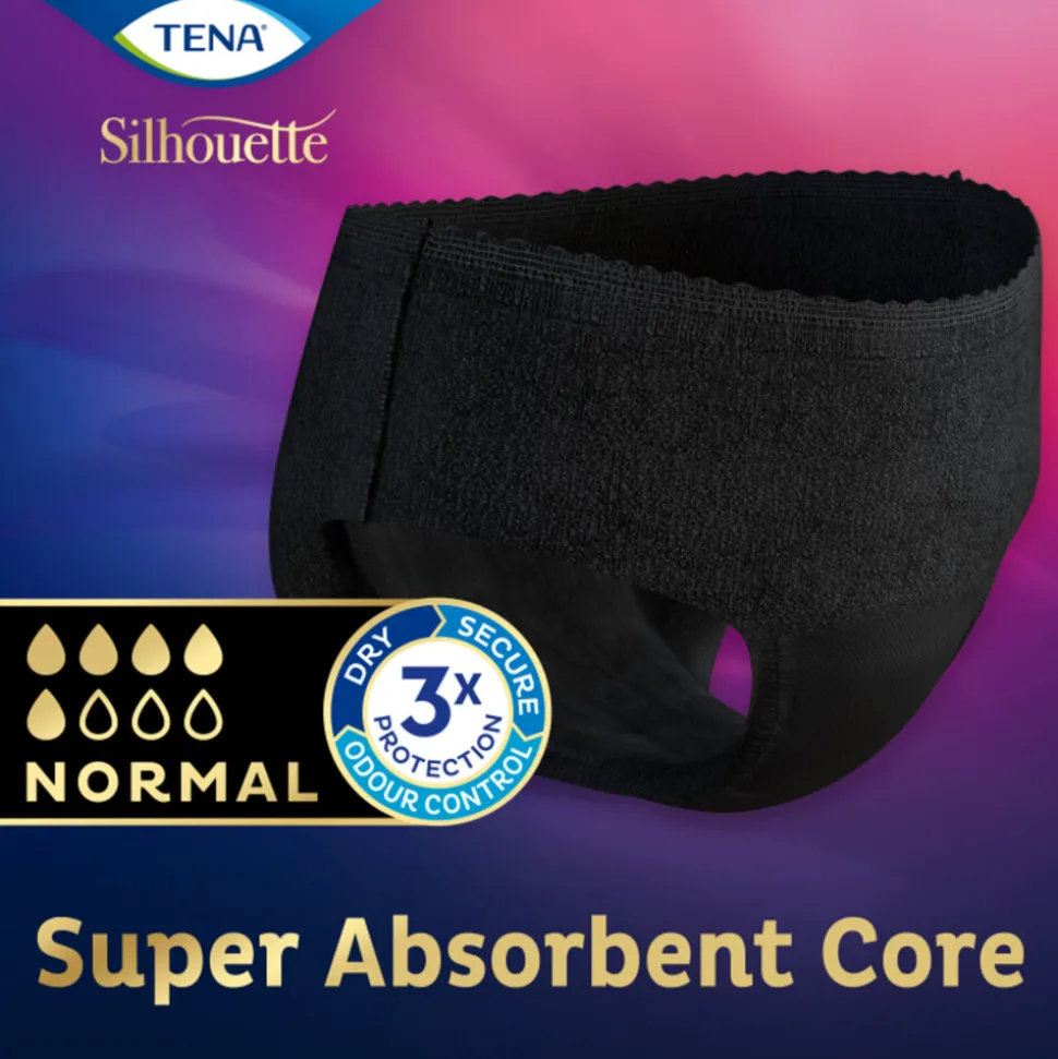 TENA Silhouette Underwear Low Waist Blanc Plus L 10 stuks