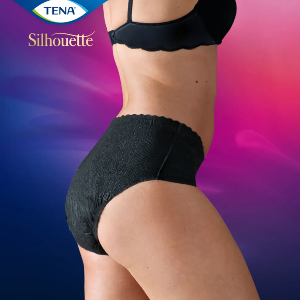 TENA Silhouette Underwear Low Waist Blanc Plus L 10 stuks