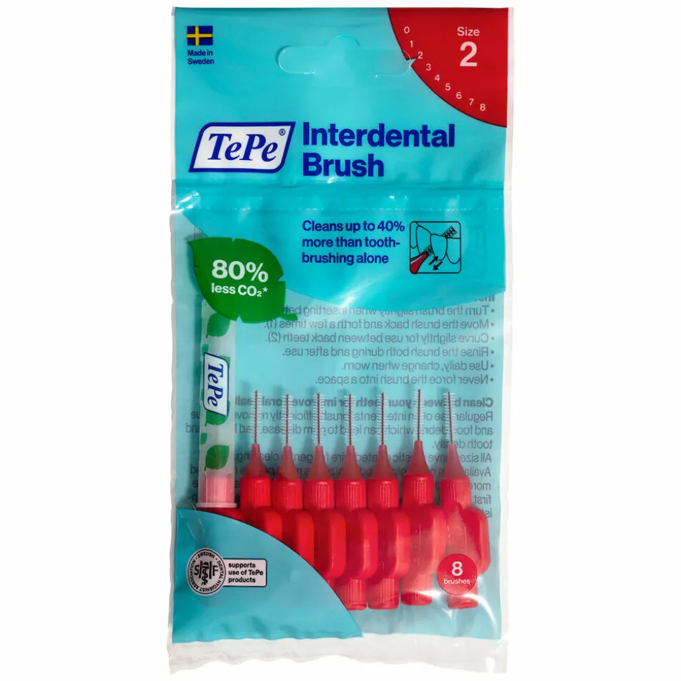 TePe Interdentale Ragers Original 0,5 mm Rood 8 stuks