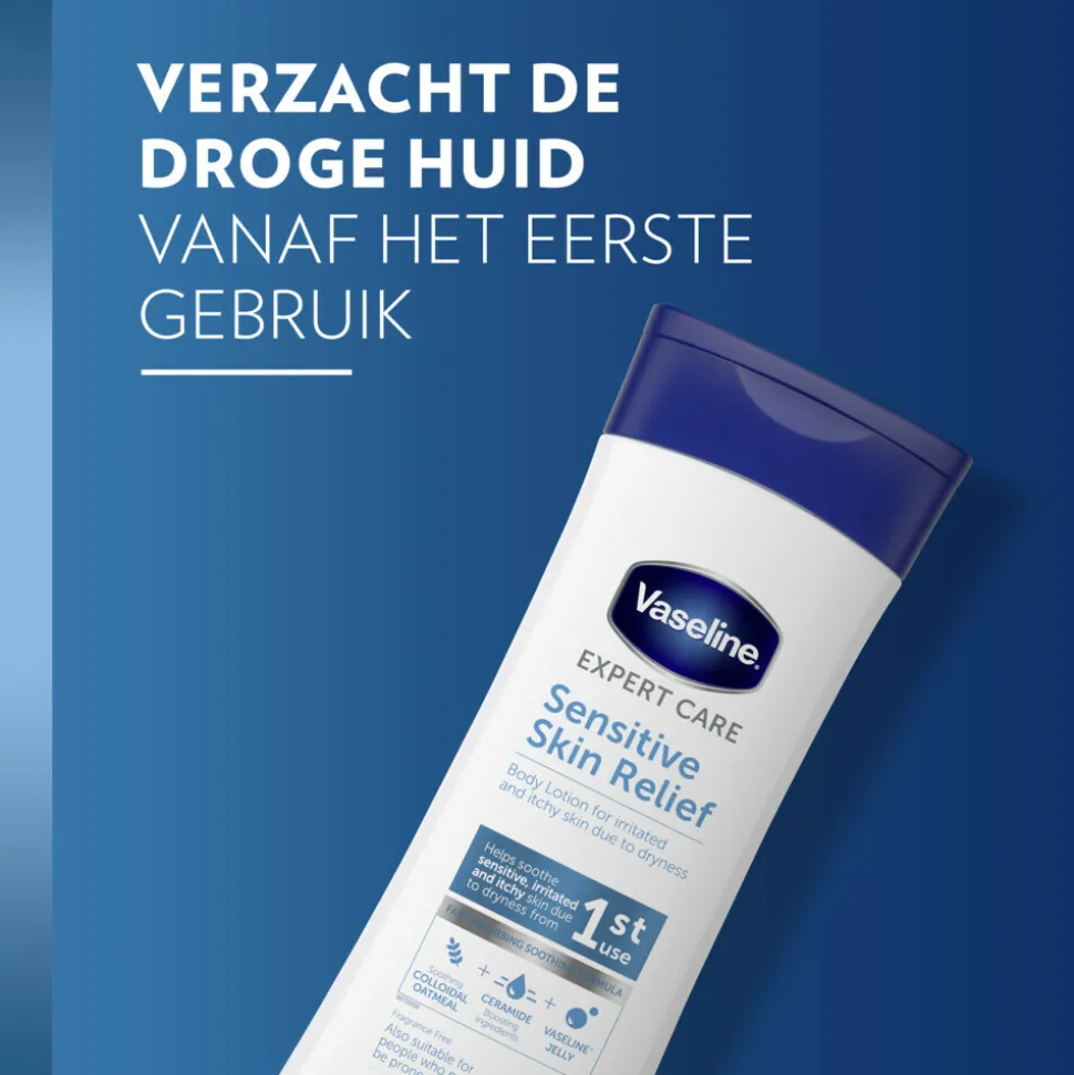 Vaseline Bodylotion Sensitive Skin Relief 400 ml