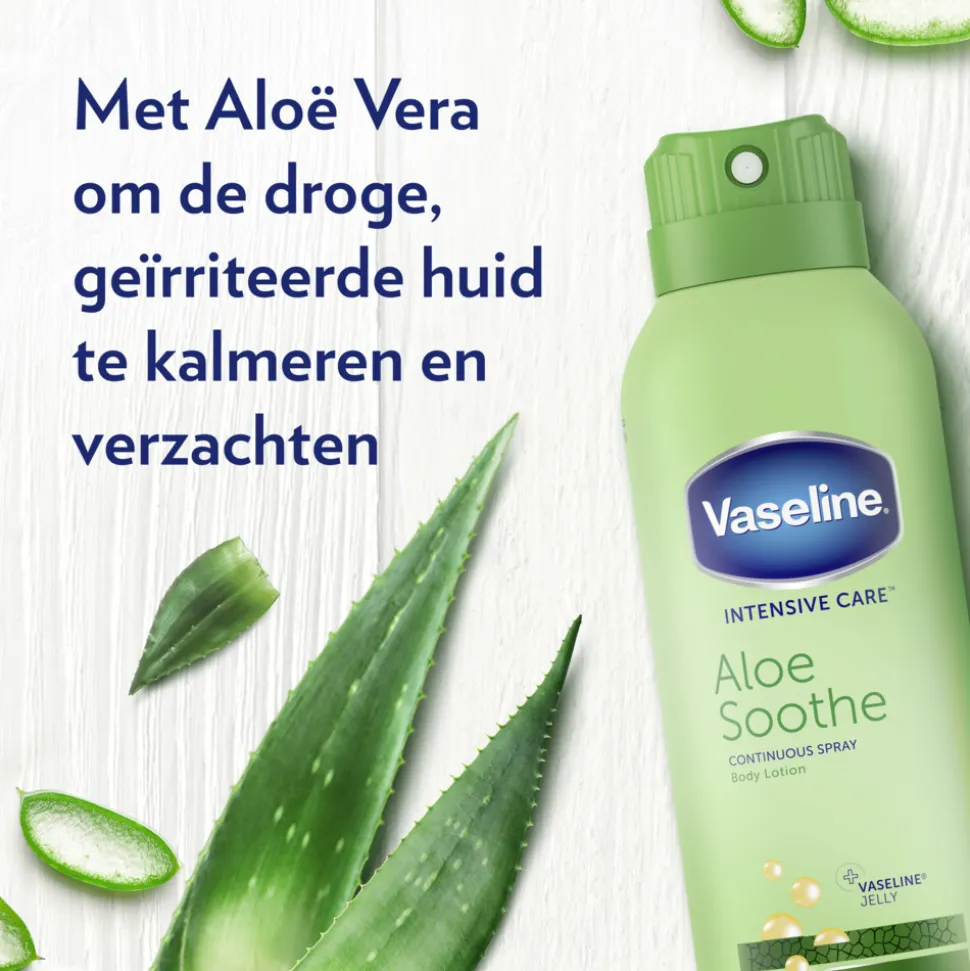 Vaseline Bodylotion Spray Aloe Soothe 190 ml