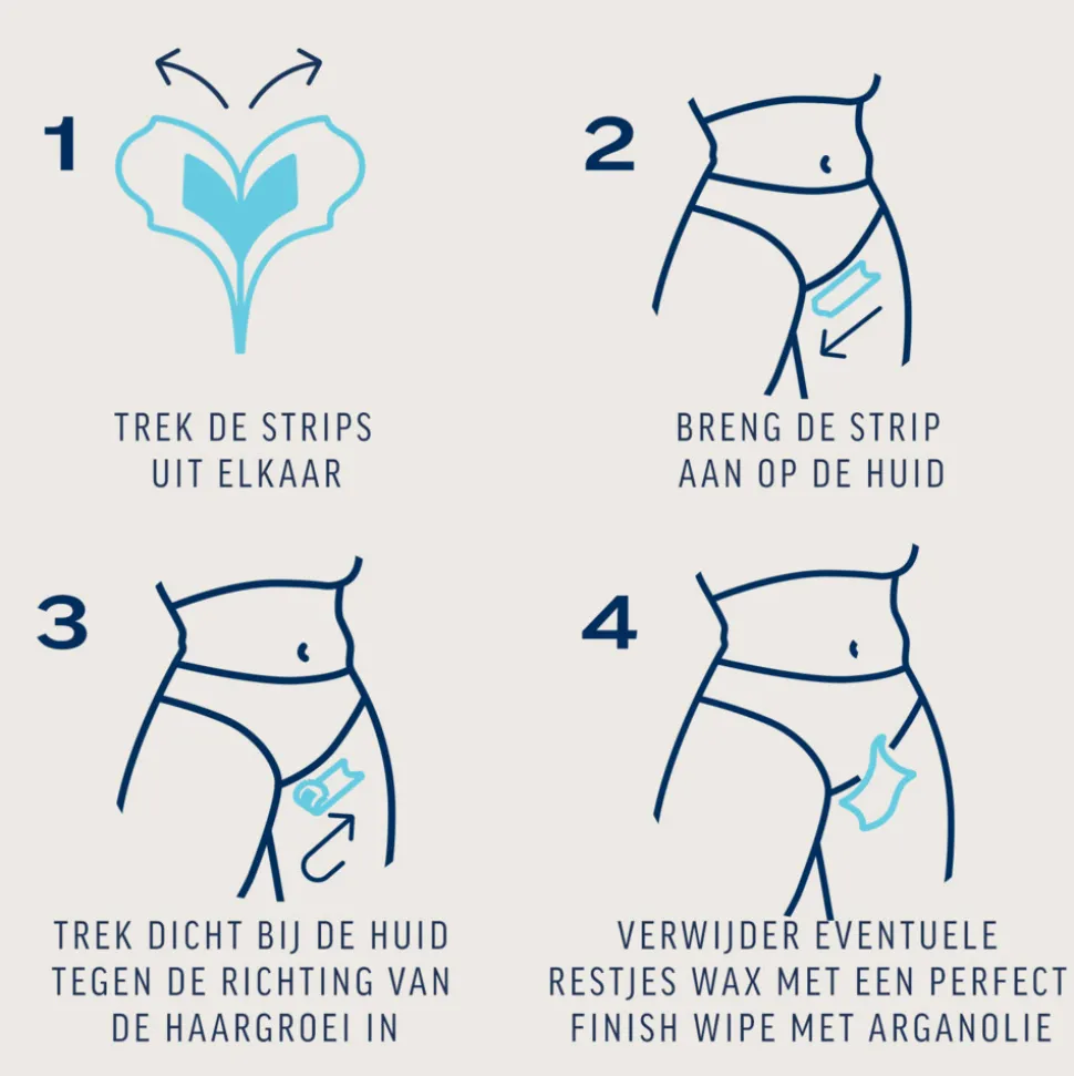 Veet Expert Koude Waxstrips Bikini Sensitive 16 stuks
