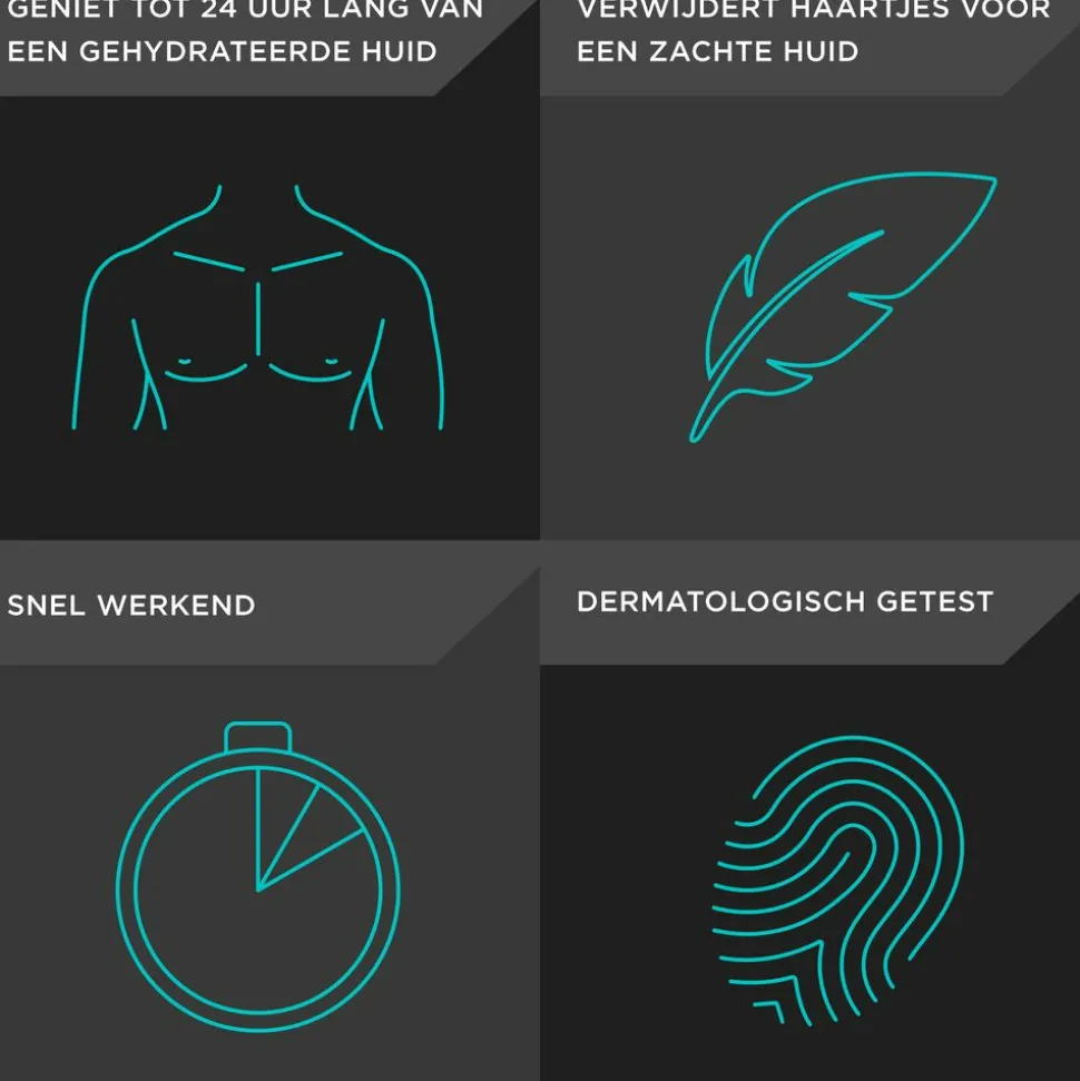 Veet For Men Ontharingscrème Gevoelige Huid 200 ml