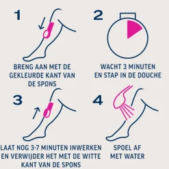 Veet In Shower Ontharingscrème Gevoelige Huid 150 ml