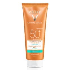 Vichy Capital Soleil Beach Protect Hydraterende Zonnebrand Melk SPF50+ 300 ml