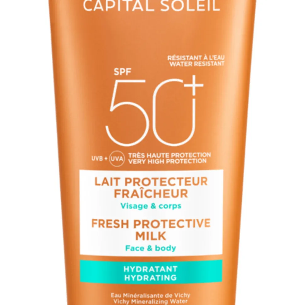 Vichy Capital Soleil Beach Protect Hydraterende Zonnebrand Melk SPF50+ 300 ml