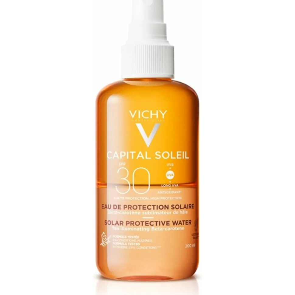 Vichy Capital Soleil Bruine Teint Zonbeschermend Water SPF 30 200 ml