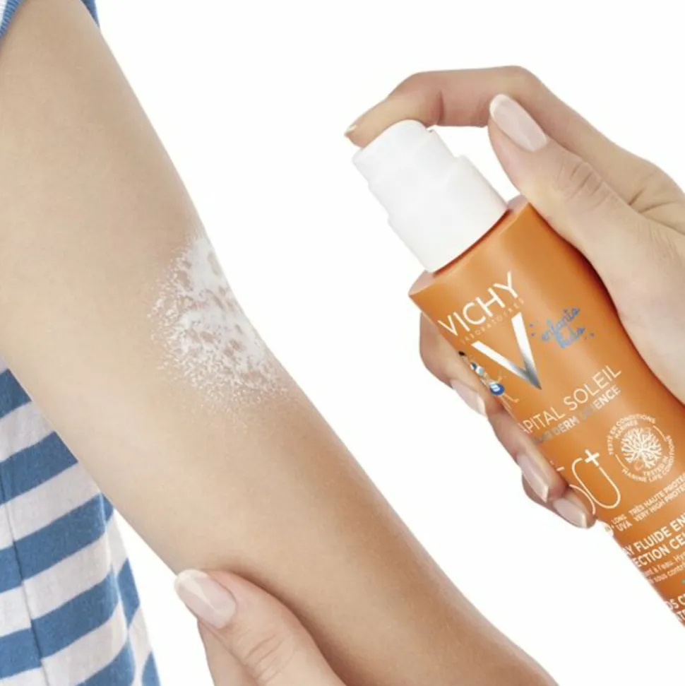 Vichy Capital Soleil Kids Cell Protect Spray SPF 50+ Gezicht en Lichaam 200 ml