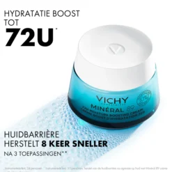 Vichy Minéral 89 Dagcrème Zonder Parfum 50 ml