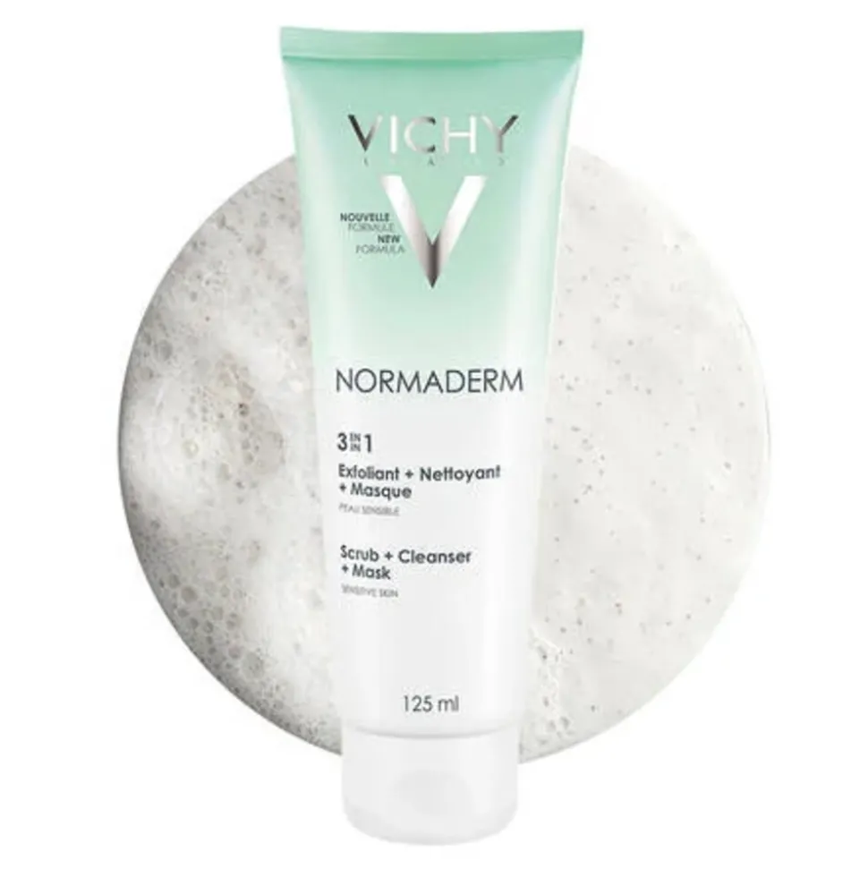 Vichy Normaderm 3 in 1 Reinigingsgel 125 ml