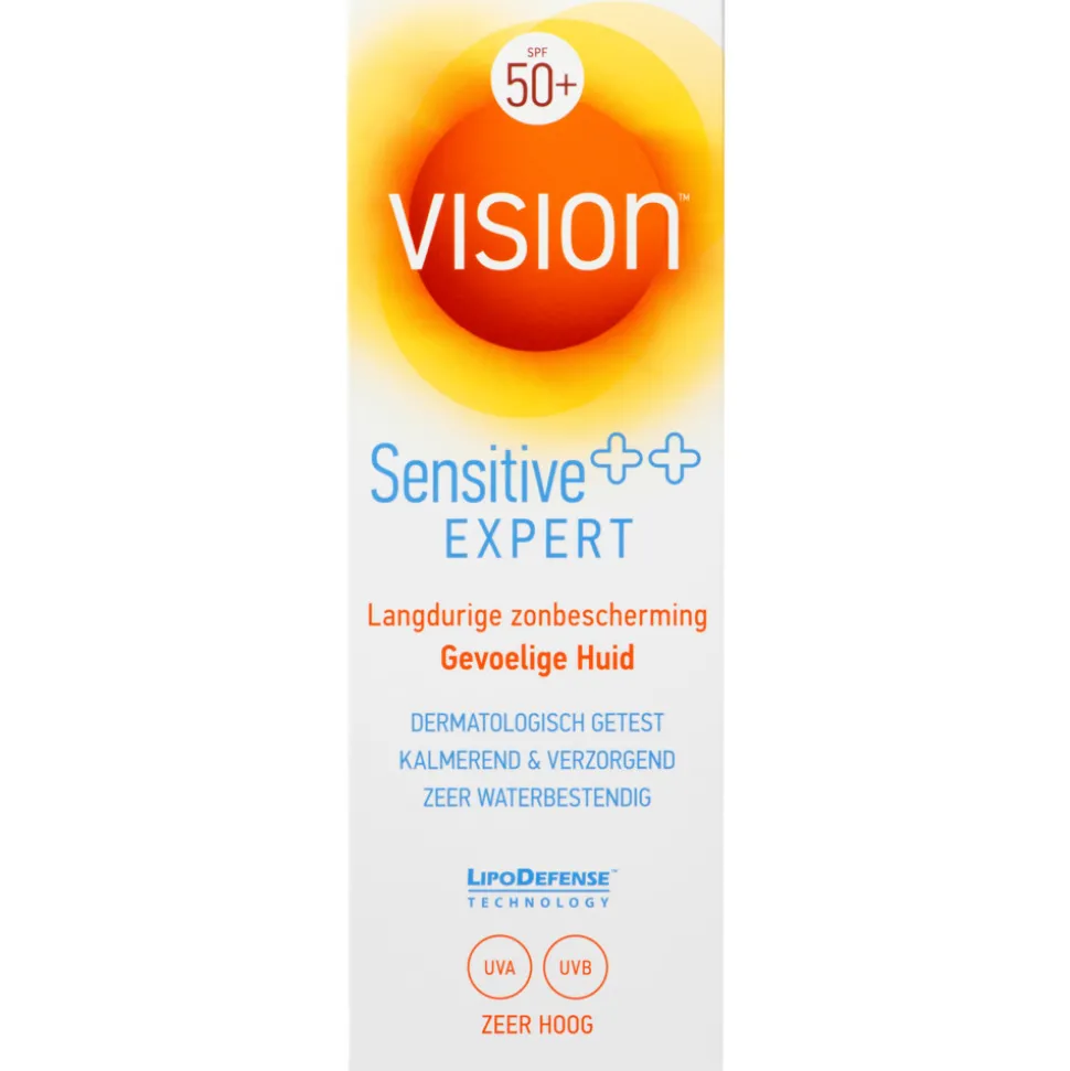 Vision Zonnebrand Sensitive SPF 50 185 ml