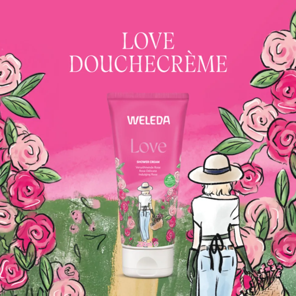 WELEDA Aroma Shower Douchecrème Love 200 ml