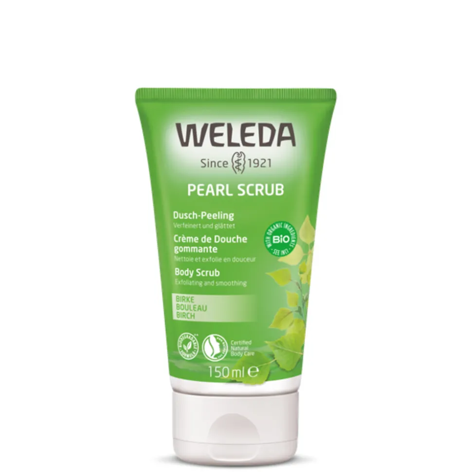 WELEDA Berken Pearl Scrub Douchecrème 150 ml