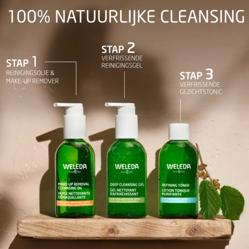 WELEDA Hamamelis Diepe Reinigingsgel met Aloë Vera 150 ml