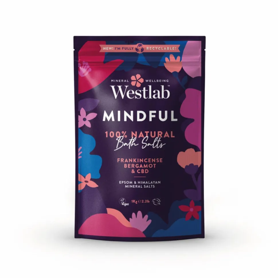 Westlab 100% Natuurlijk Badzout Mindful 1000 gr