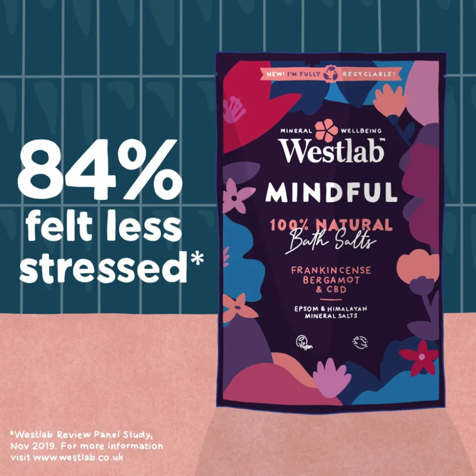 Westlab 100% Natuurlijk Badzout Mindful 1000 gr