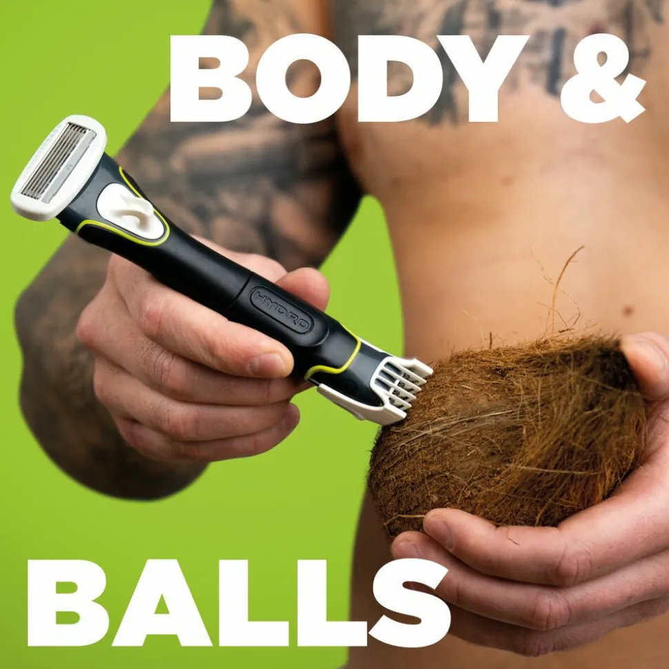 Wilkinson Hydro Trim & Shave Body & Balls Navulmesjes 3 stuks