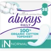 10x Always Dailies Inlegkruisjes Cotton Protection Normal 38 stuks