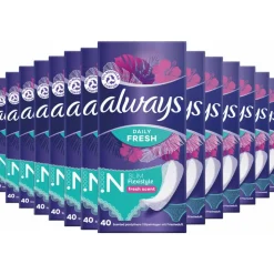14x Always Inlegkruisjes Fresh Flexistyle 40 stuks