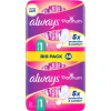 8x Always Maandverband Platinum Normal 24 stuks
