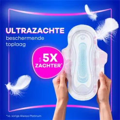 8x Always Maandverband Platinum Normal 24 stuks