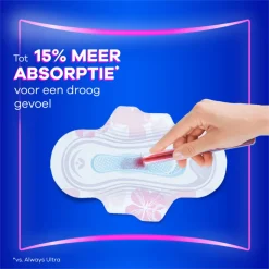 8x Always Maandverband Platinum Normal 24 stuks