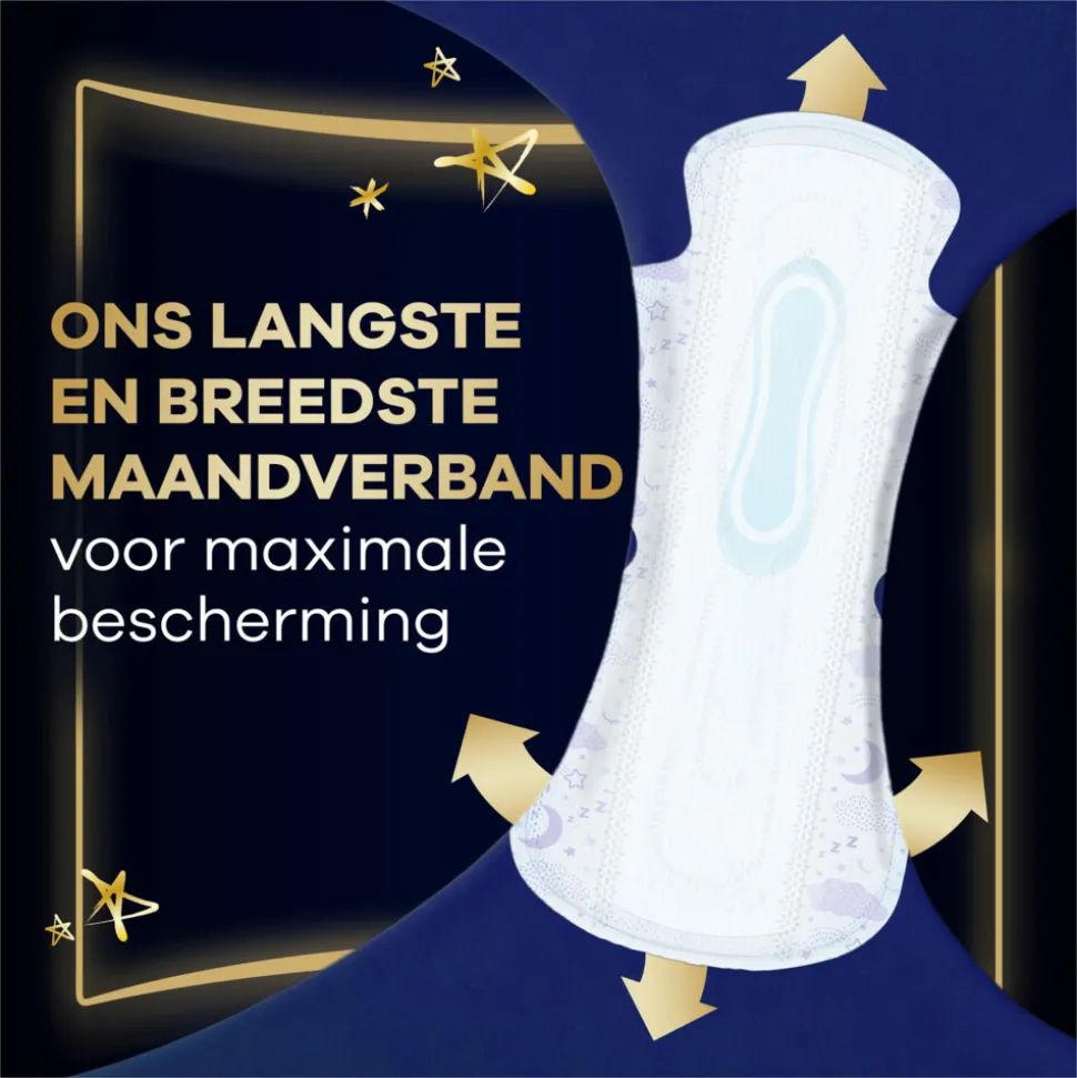 3x Always Maandverband Ultra Ultimate Night 18 stuks