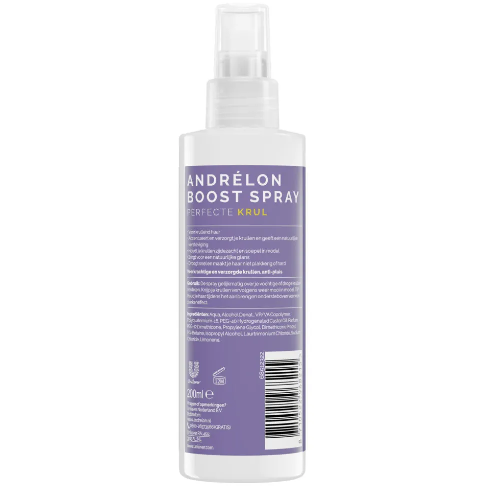 6x Andrélon Boost Spray Perfecte Krul 200 ml