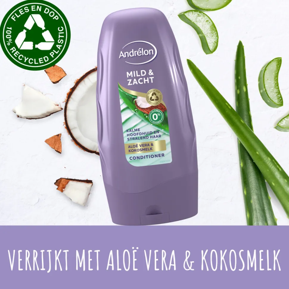 6x Andrélon Conditioner Mild & Zacht 250 ml