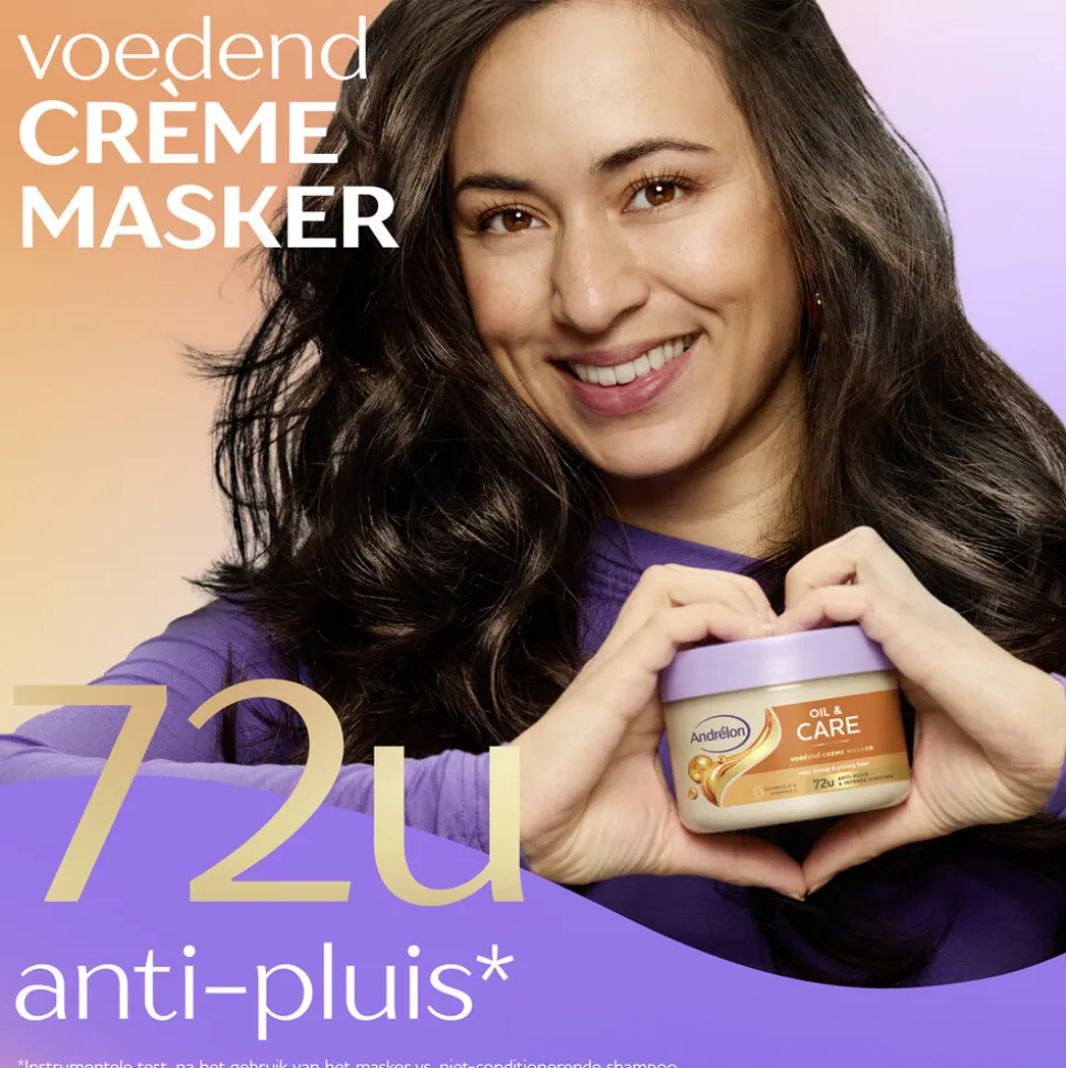 6x Andrélon Crème Haarmasker Oil & Care 300 ml