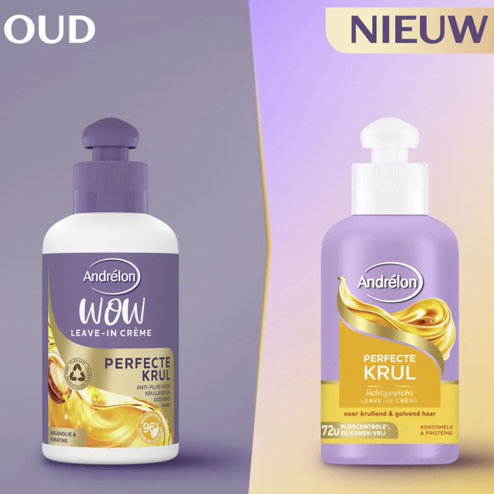 6x Andrélon Leave-In Creme Perfecte Krul 200 ml