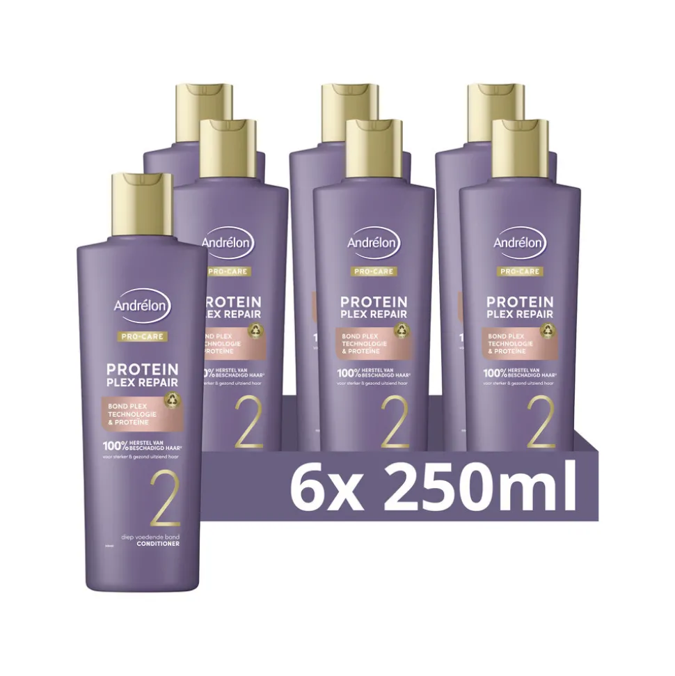 6x Andrélon Pro-Care Conditioner Protein Plex Repair 250 ml
