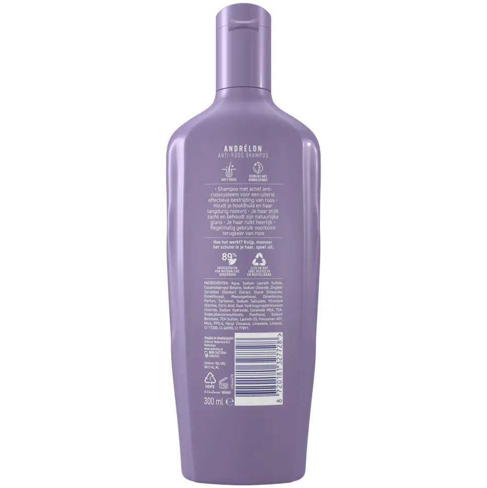 6x Andrélon Shampoo Anti Roos 300 ml