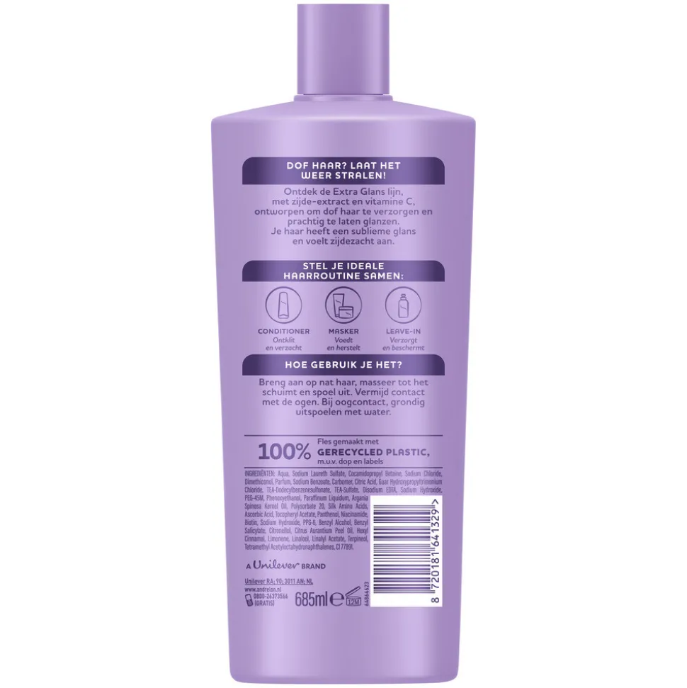 6x Andrélon Shampoo Extra Glans 685 ml