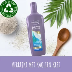 6x Andrélon Shampoo Klei Fris & Zuiver 300 ml