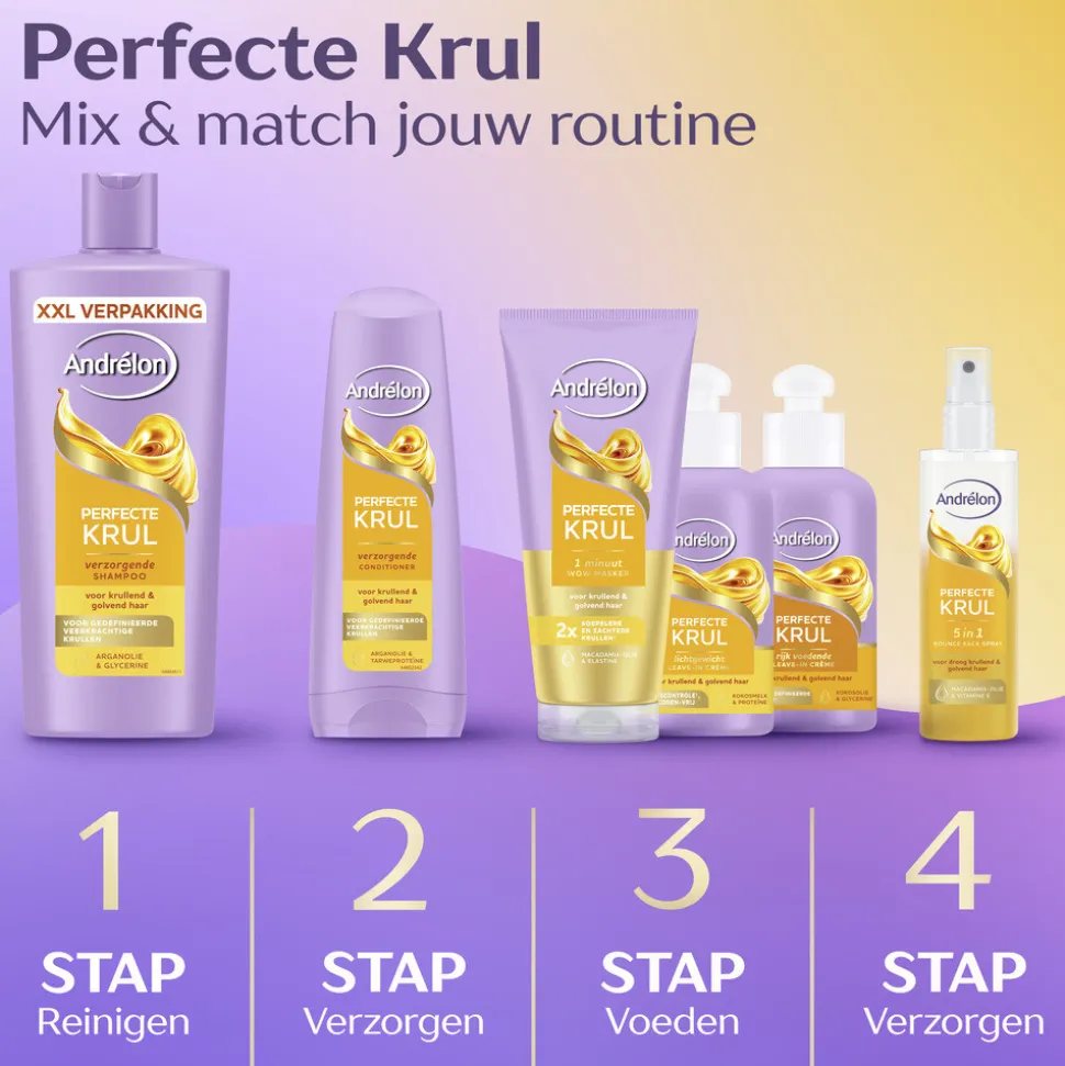 6x Andrélon Shampoo Perfecte Krul 685 ml