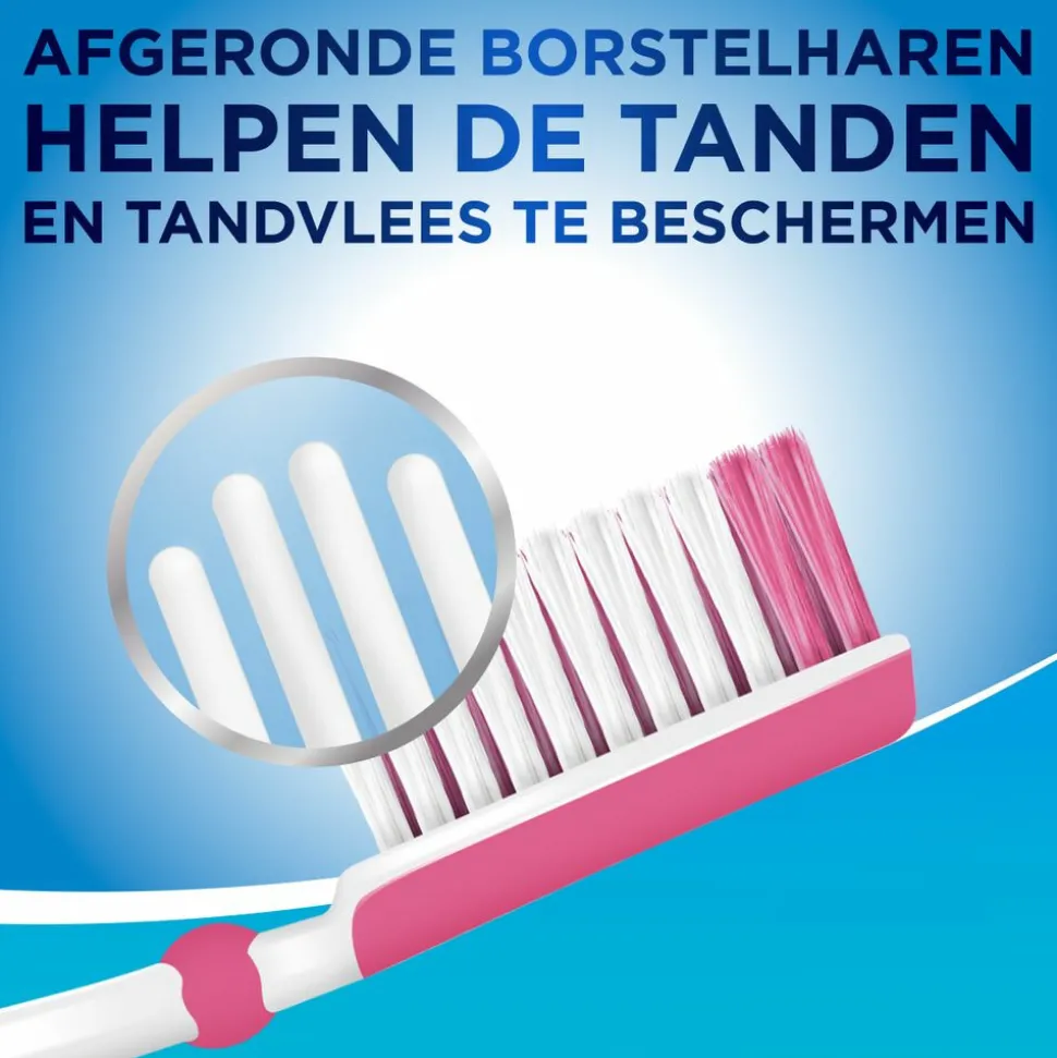 6x Aquafresh Tandenborstel Clean Control Medium