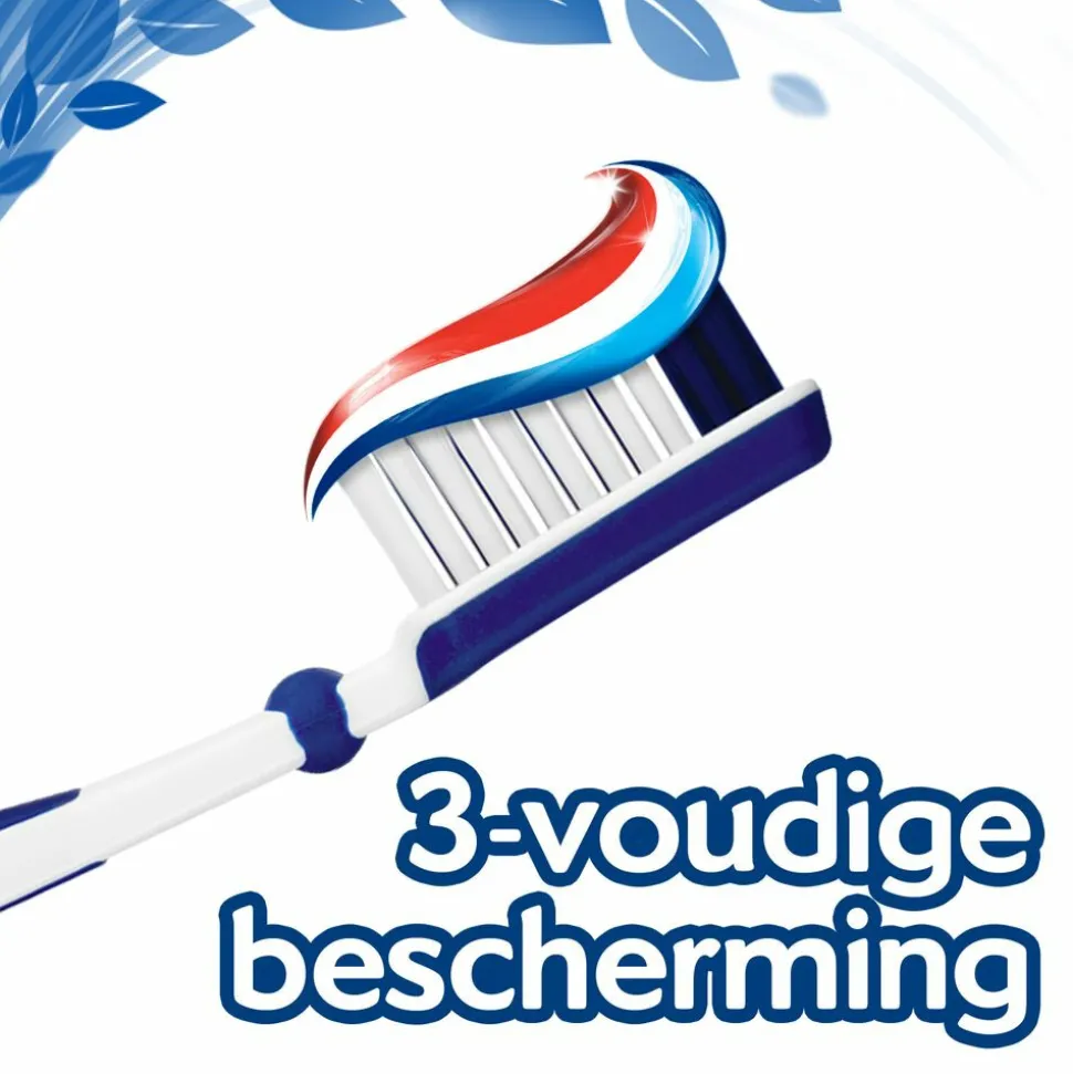 6x Aquafresh Tandpasta Freshmint 3in1 Gezonde Tanden 2 x 75 ml