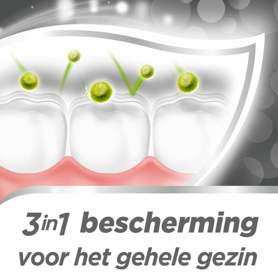 6x Aquafresh Tandpasta Tandsteen Controle Frisse Adem 75 ml