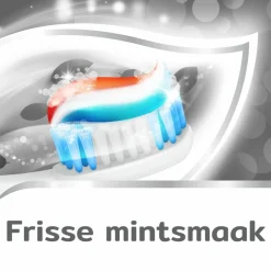12x Aquafresh Tandpasta Tandsteen Controle Frisse Adem 75 ml