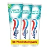 6x Aquafresh Tandpasta White & Shine 3 stuks