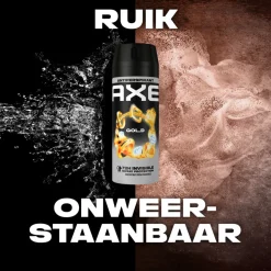6x Axe Anti-transpirant Spray Gold 150 ml