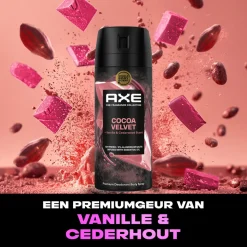 6x Axe Deodorant Bodyspray Cocoa Velvet 150 ml