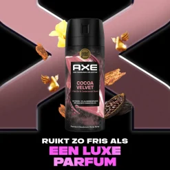 6x Axe Deodorant Bodyspray Cocoa Velvet 150 ml