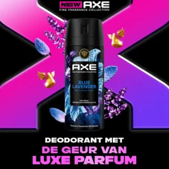 6x Axe Deodorant Bodyspray Blue Lavender 150 ml