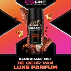 6x Axe Deodorant Bodyspray Copper Santal 150 ml