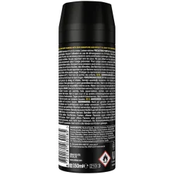6x Axe Deodorant Bodyspray Gold 150 ml